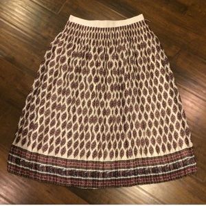 Madewell Boho Paisley Midi Skirt